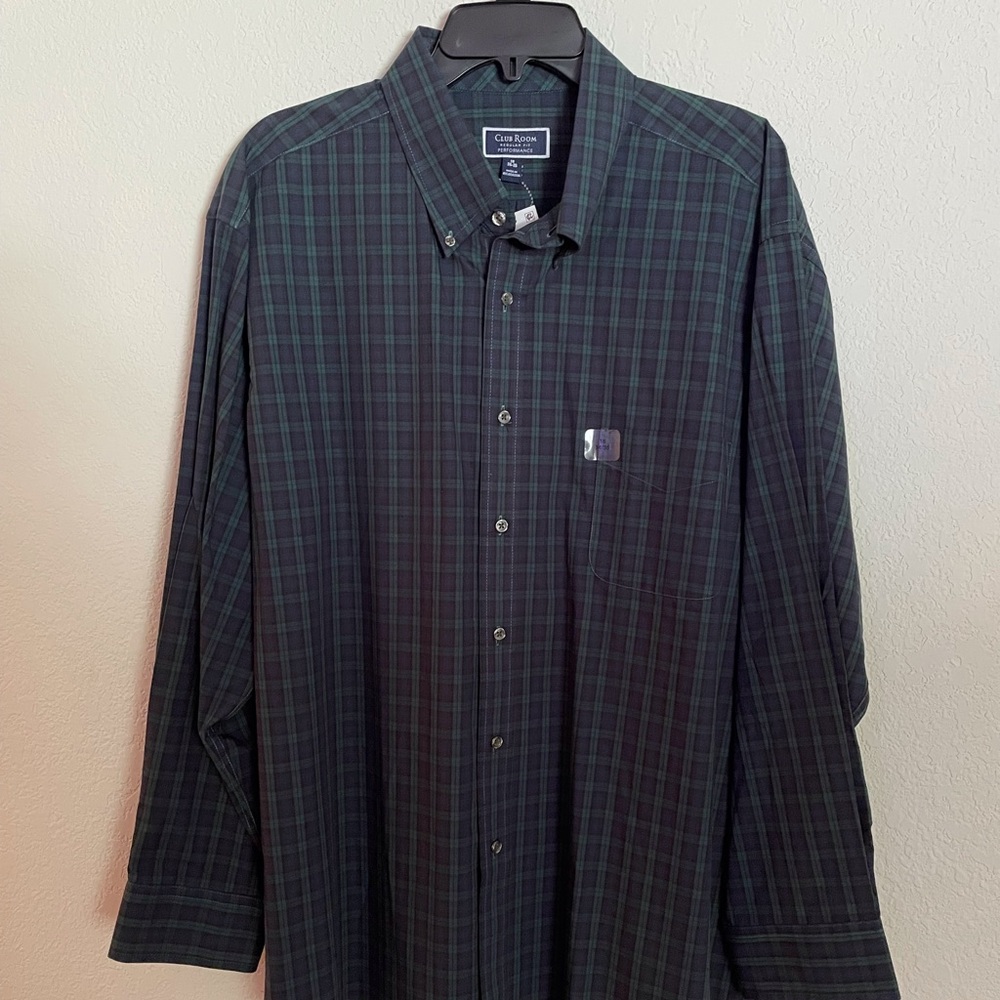 CLUB ROOM MENS DRESS SHIRT 18  34/35